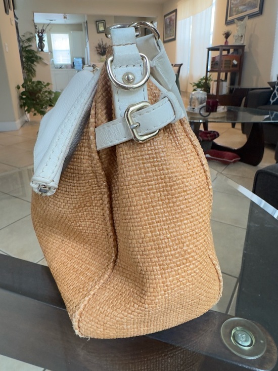 Kate Spade White Raffia Bag - Picture 5 of 14